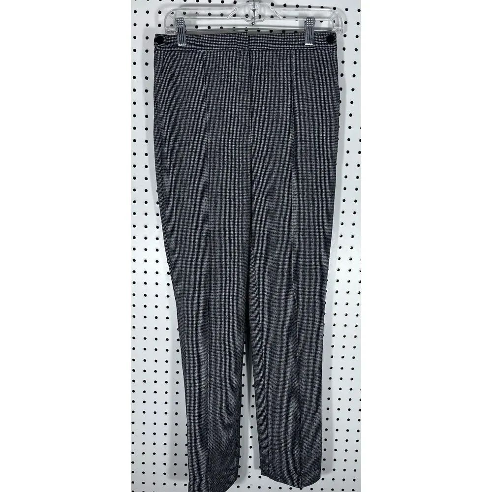 Theory houndstooth printed pants size 4